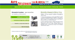 Desktop Screenshot of desguacelaalberca.com